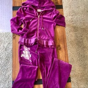 Juicy Couture velour track suit